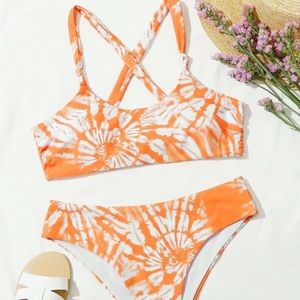 SHEIN Sz M Brand New Tie Dye Bikini
